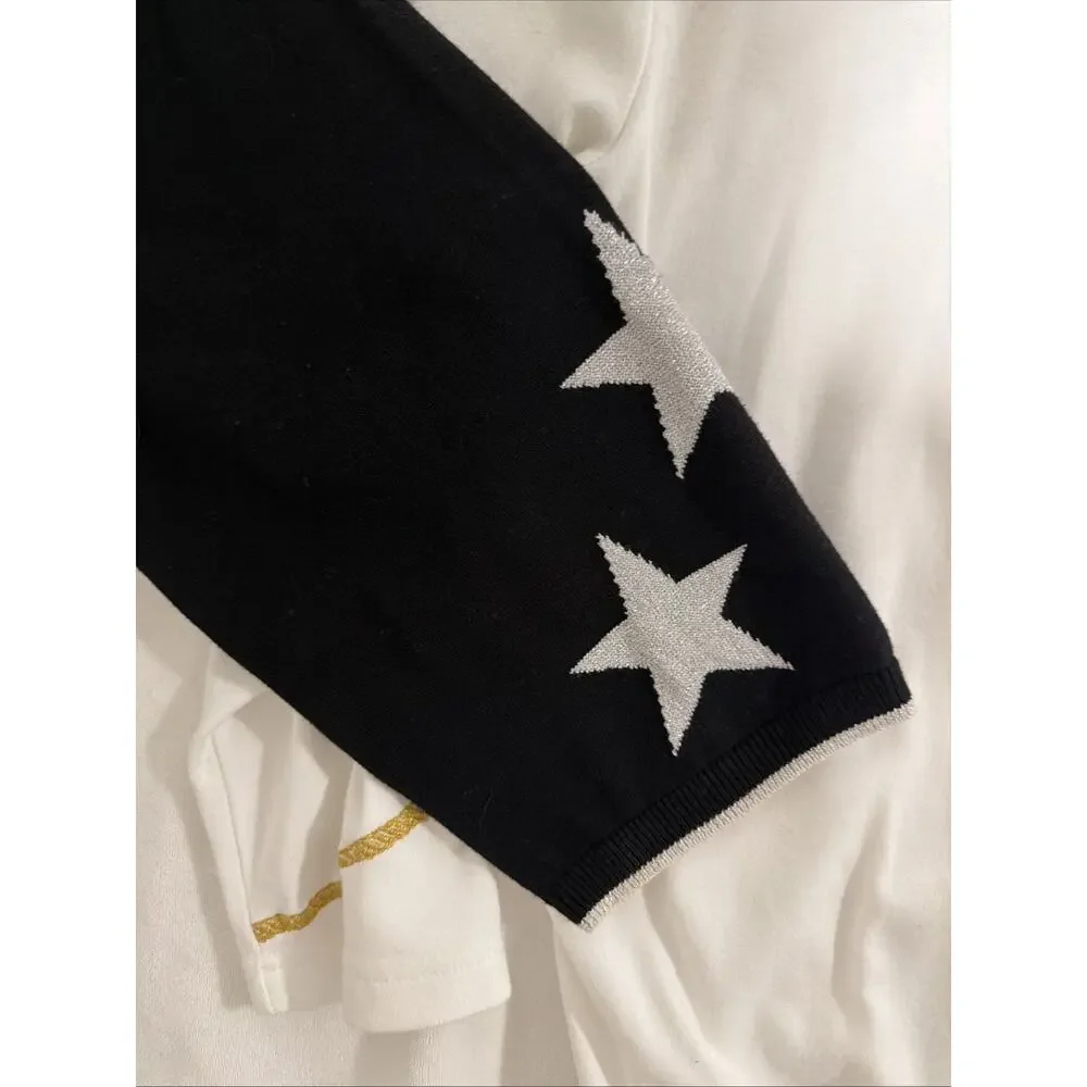 Quacker Factory Lot of 4 Women's XL Tops And Swim Cover Up Studded Nautical Star - Picture 10 of 15